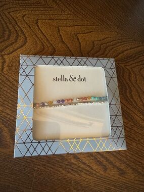 🆕 Stella & Dot Brilliance Wishing Multicolor Beaded Bracelet Set